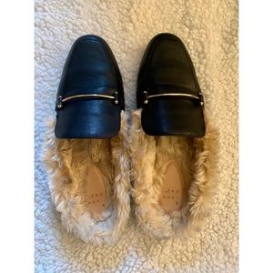 A New Day furry loafers